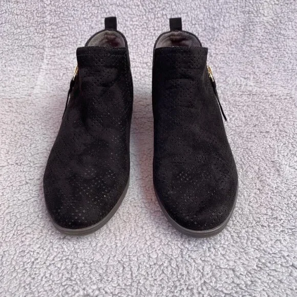 Dr Scholls Be Energized Rate Zip Bootie Black Sz 6.5 M - Picture 3 of 13